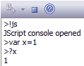 The scripting console in Enterprise Architet